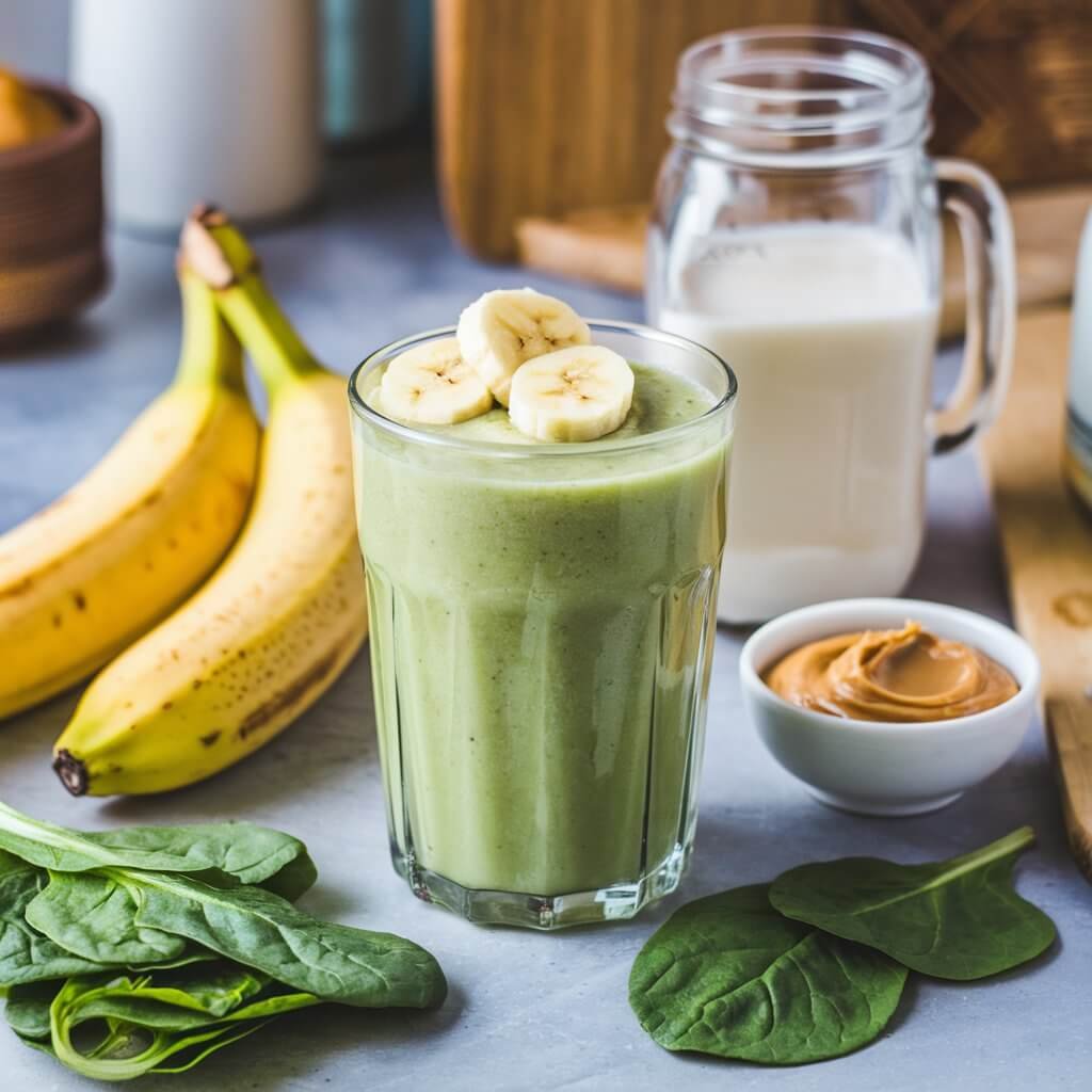 Banana Spinach Smoothie