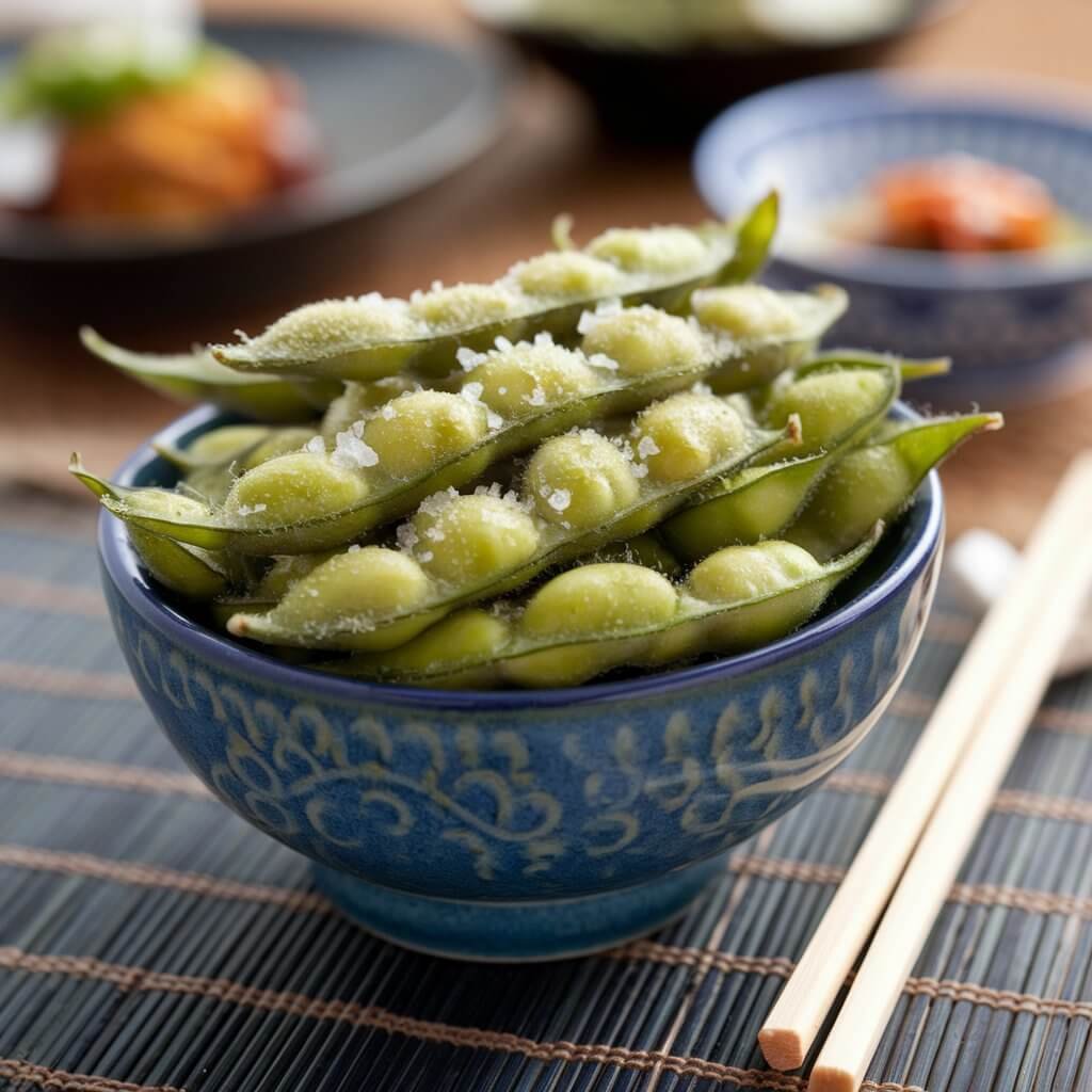 Edamame with Sea Salt