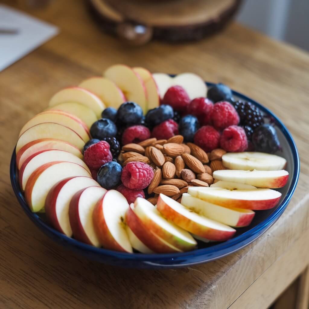 Fresh Fruit and Nut Bowls
