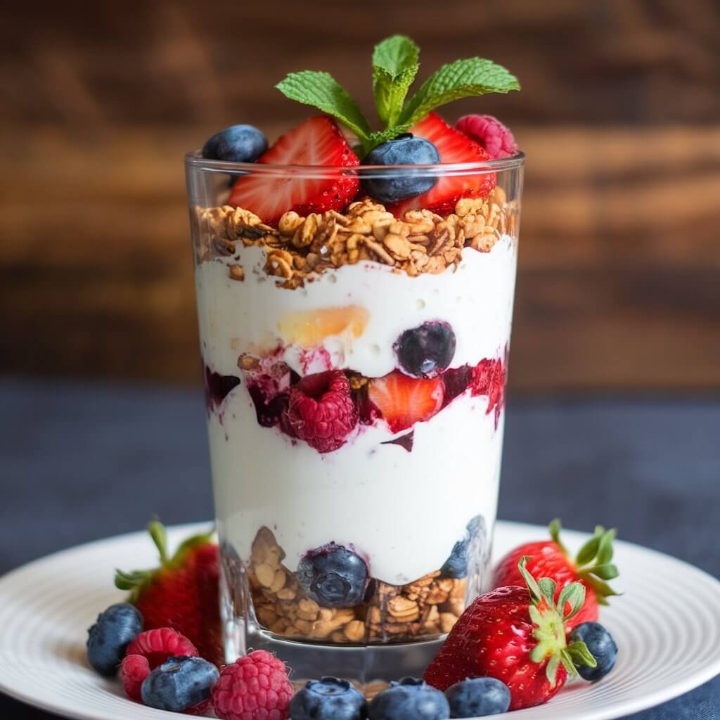 Greek Yogurt Parfait: