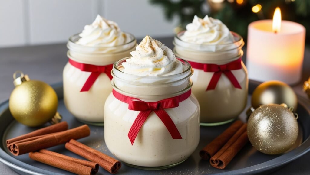  Eggnog Pudding