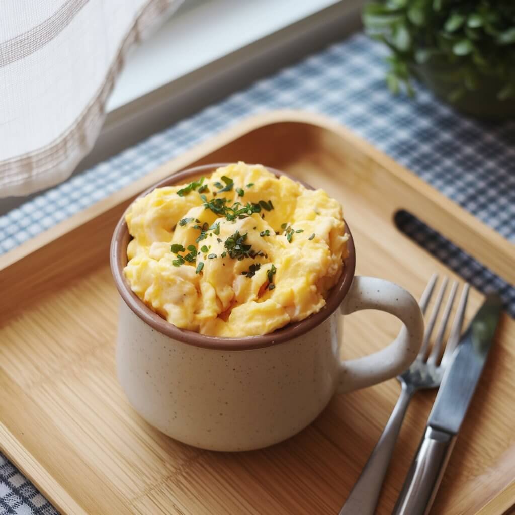 Microwave Scrambled Eggs