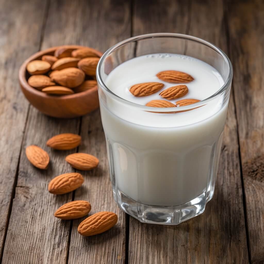 Milk and a Handful of Almonds