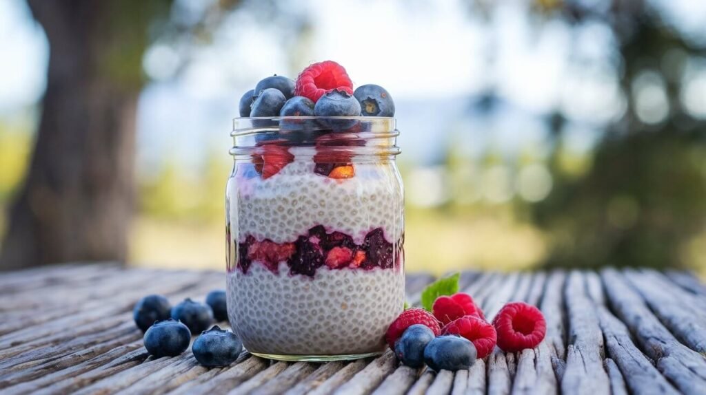 Berry Blast Chia Seed Pudding