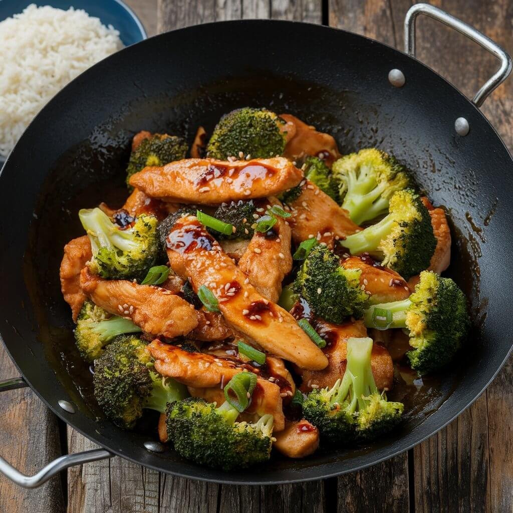 Chicken and Broccoli Stir Fry