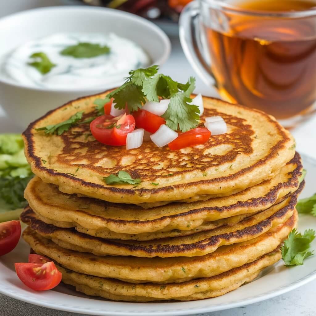 Chickpea Flour Pancakes