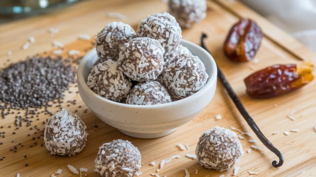 Coconut Chia Energy Balls