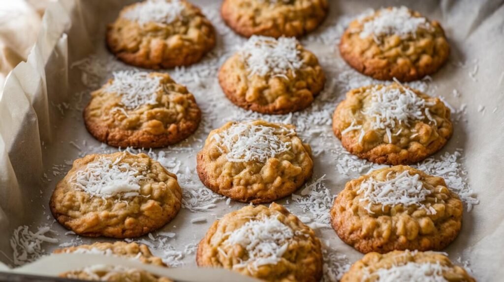 Coconut Oatmeal Cookies