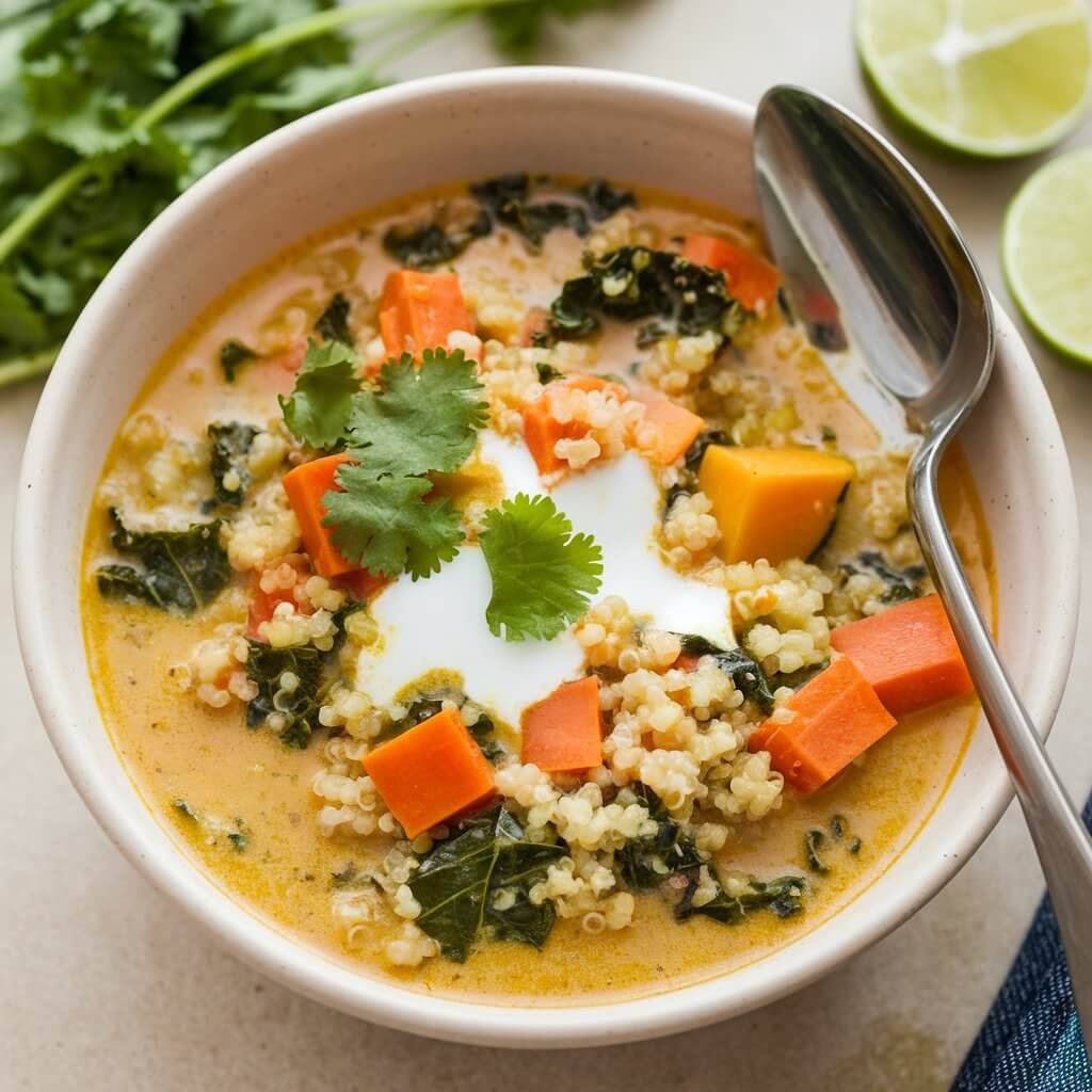 Curry Quinoa Soup