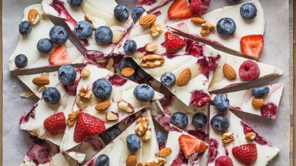 Frozen Yogurt Bark