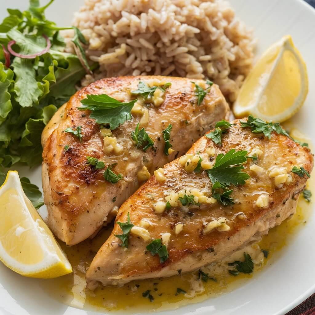 Garlic Butter Chicken Breasts