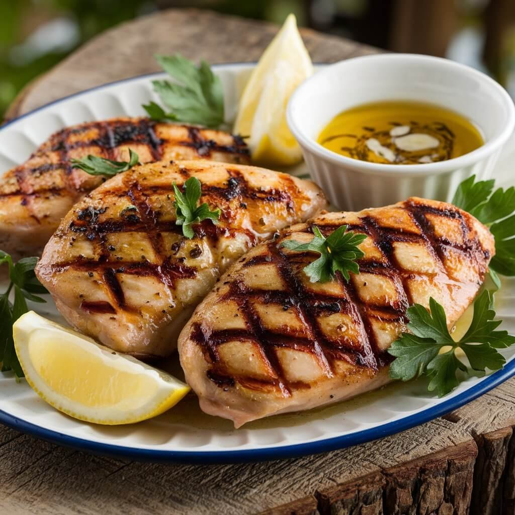 Lemon Garlic Grilled Chicken