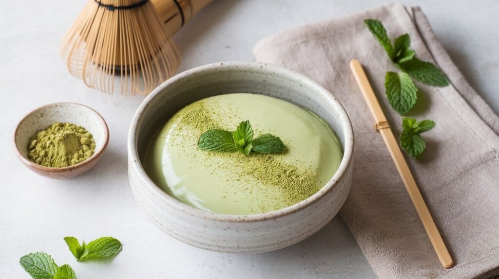 Matcha Green Tea Chia Seed Pudding