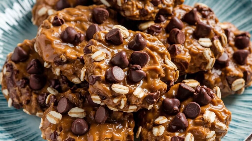 No Bake Oatmeal Cookies