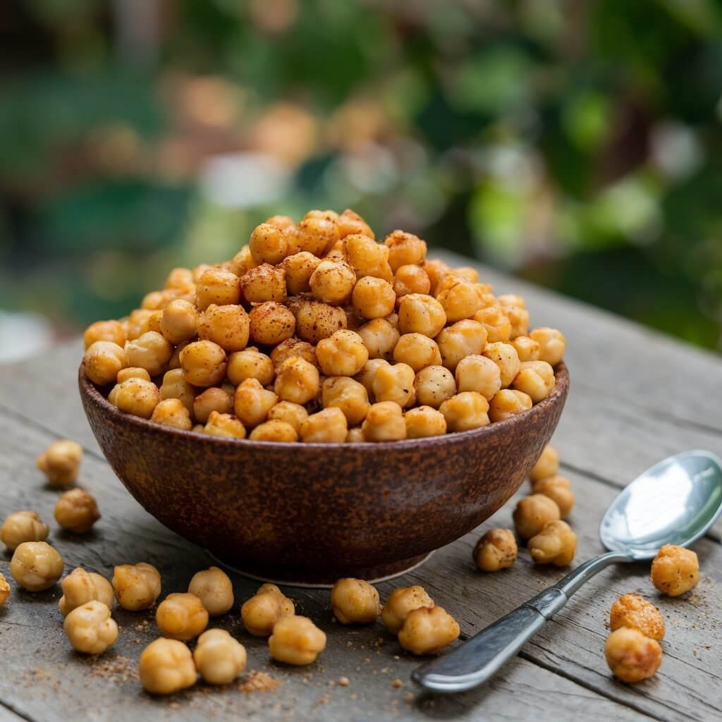 Roasted Spiced Chickpeas