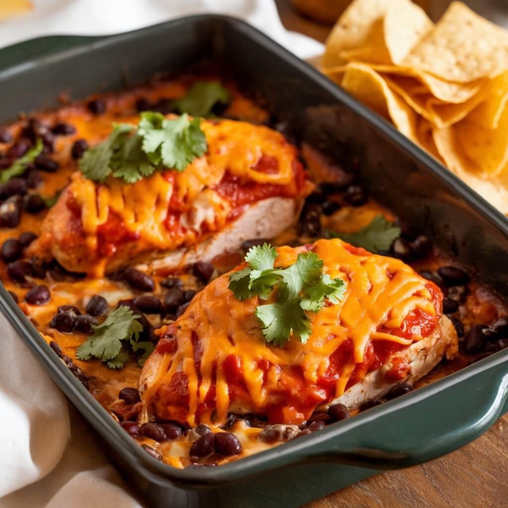 Salsa Chicken Bake