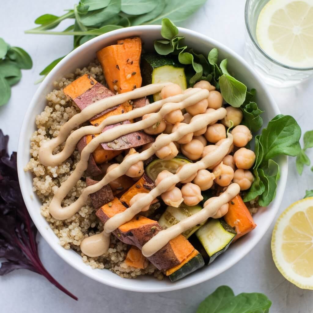 Simple Vegan Buddha Bowl