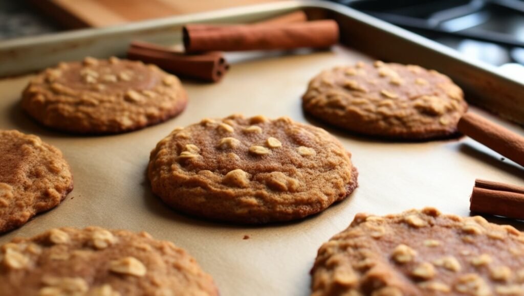 Spiced Oatmeal Cookies