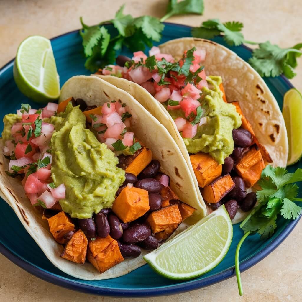 Sweet Potato and Black Bean Tacos