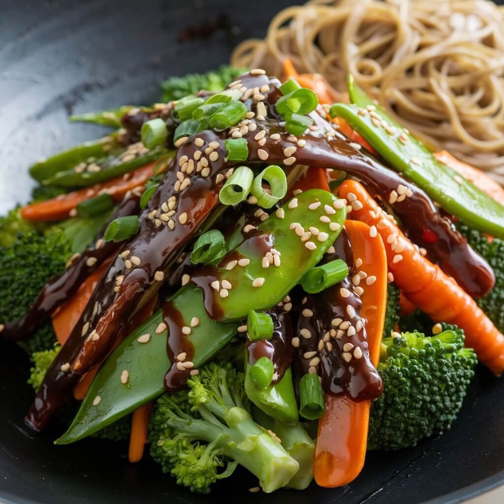 Teriyaki Veggie Stir Fry
