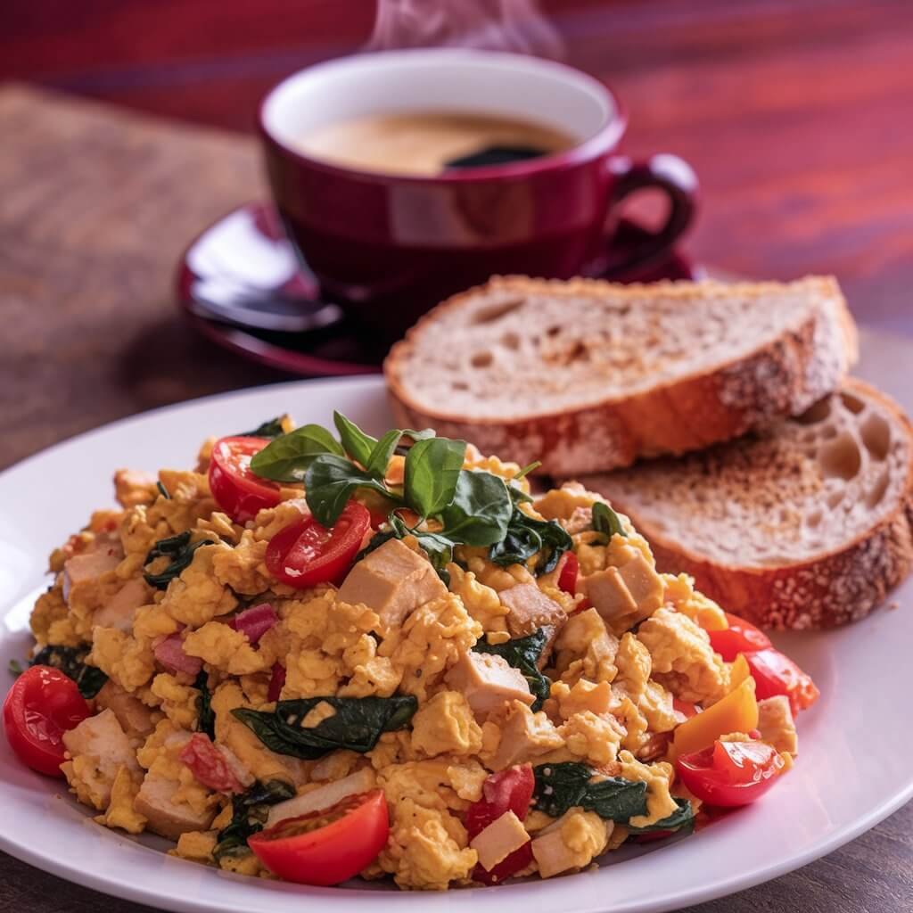 Tofu Scramble with Veggies