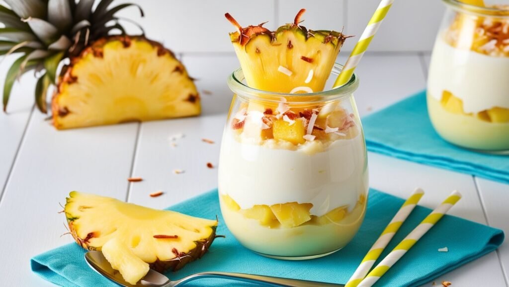 Tropical Pineapple Chia Seed Pudding