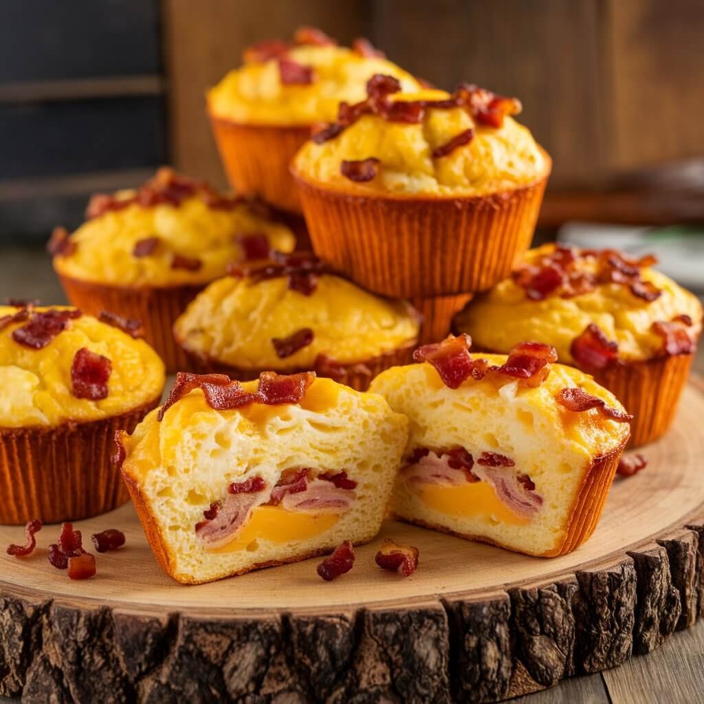 Bacon and Egg Muffins