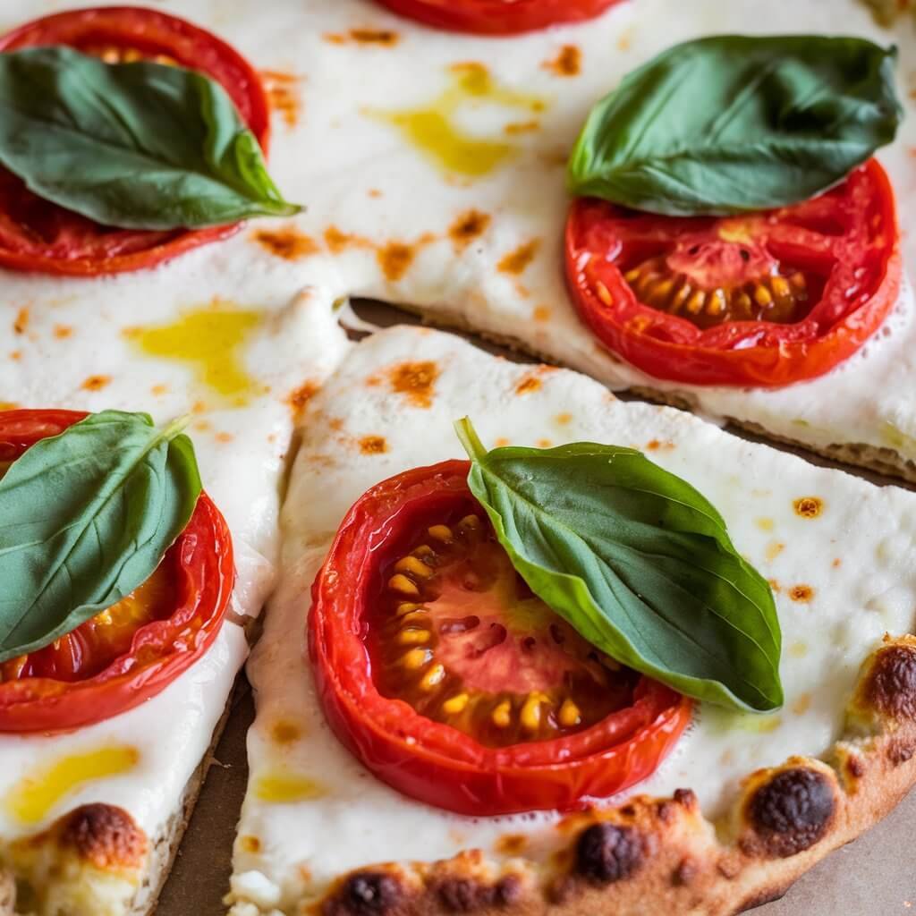 Cauliflower Crust Margherita Pizza