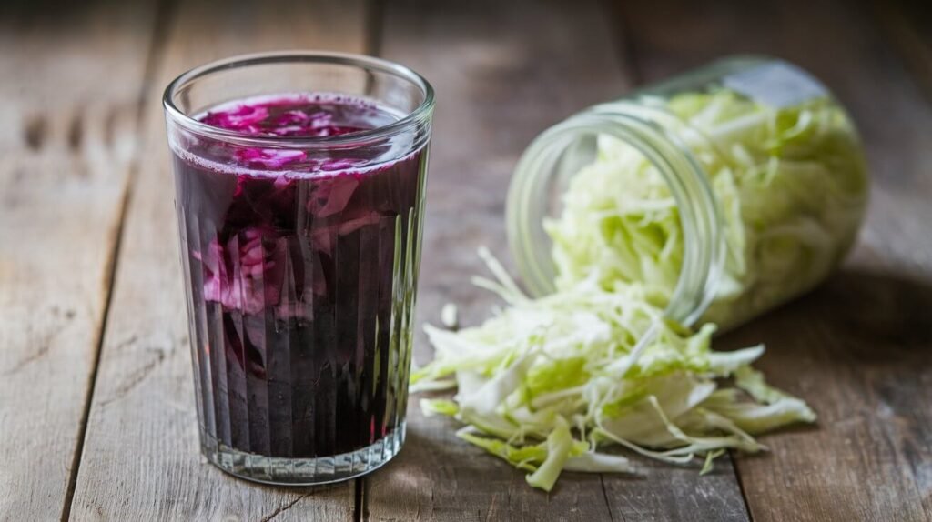 Fermented Cabbage Juice