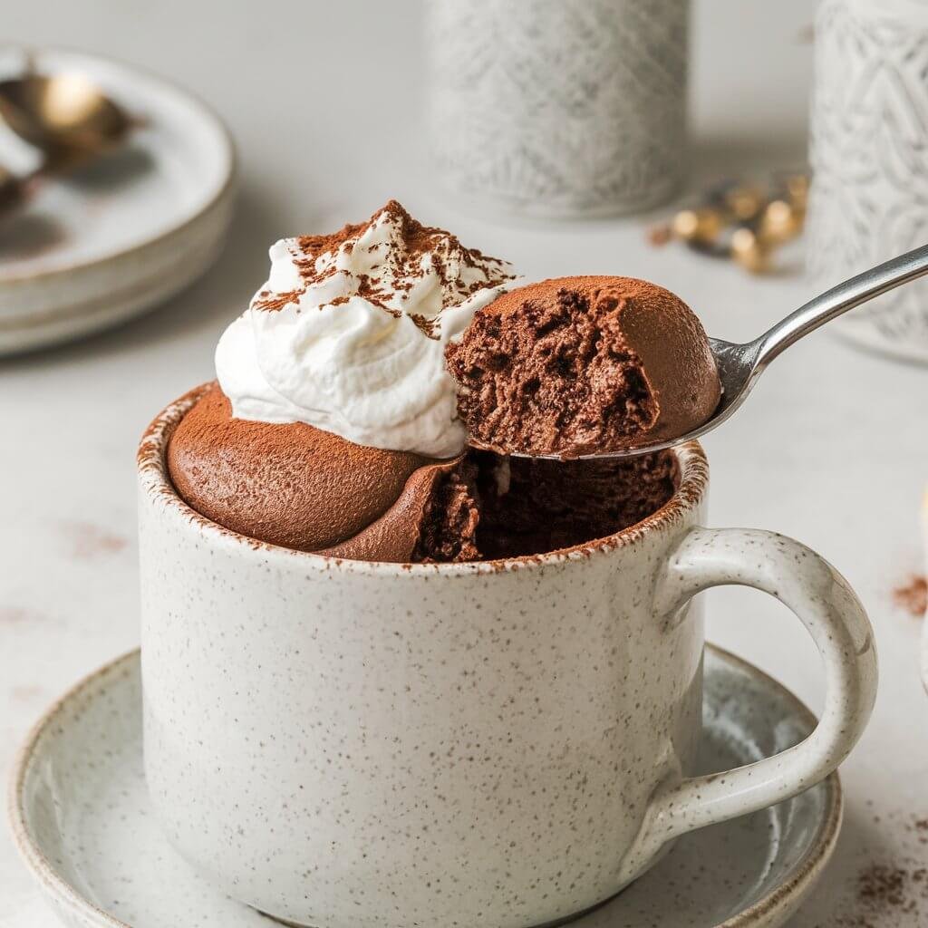 Keto Chocolate Mug Cake