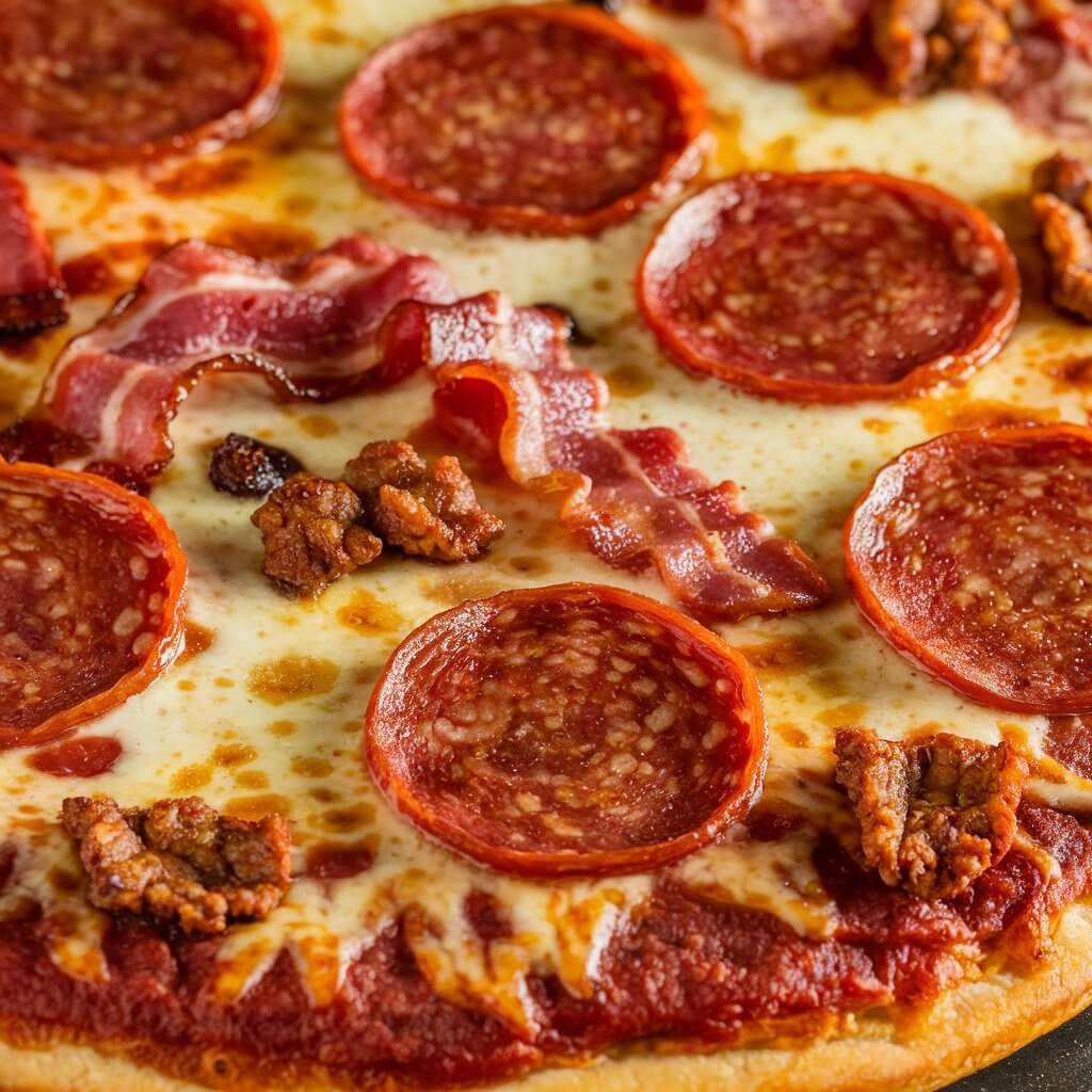 Keto Meat Lovers Pizza