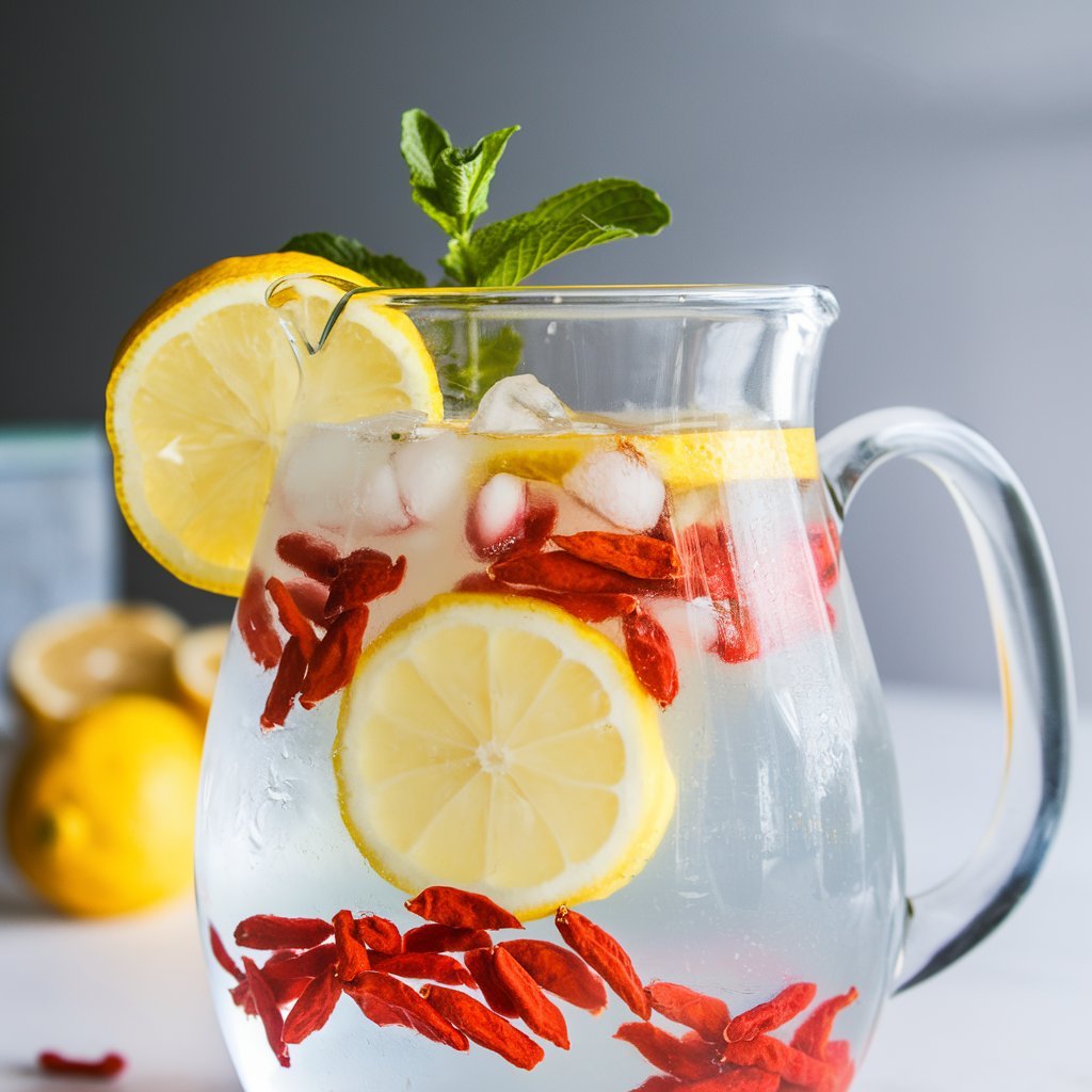 Refreshing Goji Berry Lemonade