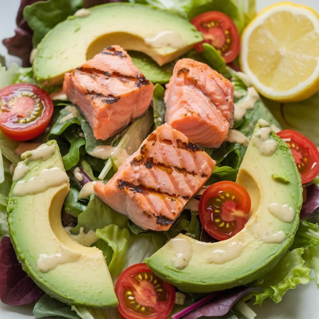 Salmon and Avocado Salad