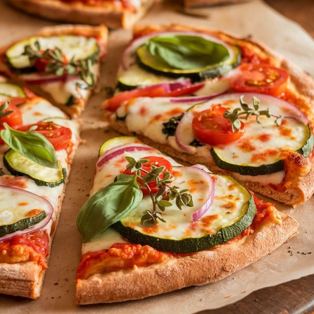 Whole Wheat Veggie Powerhouse Pizza