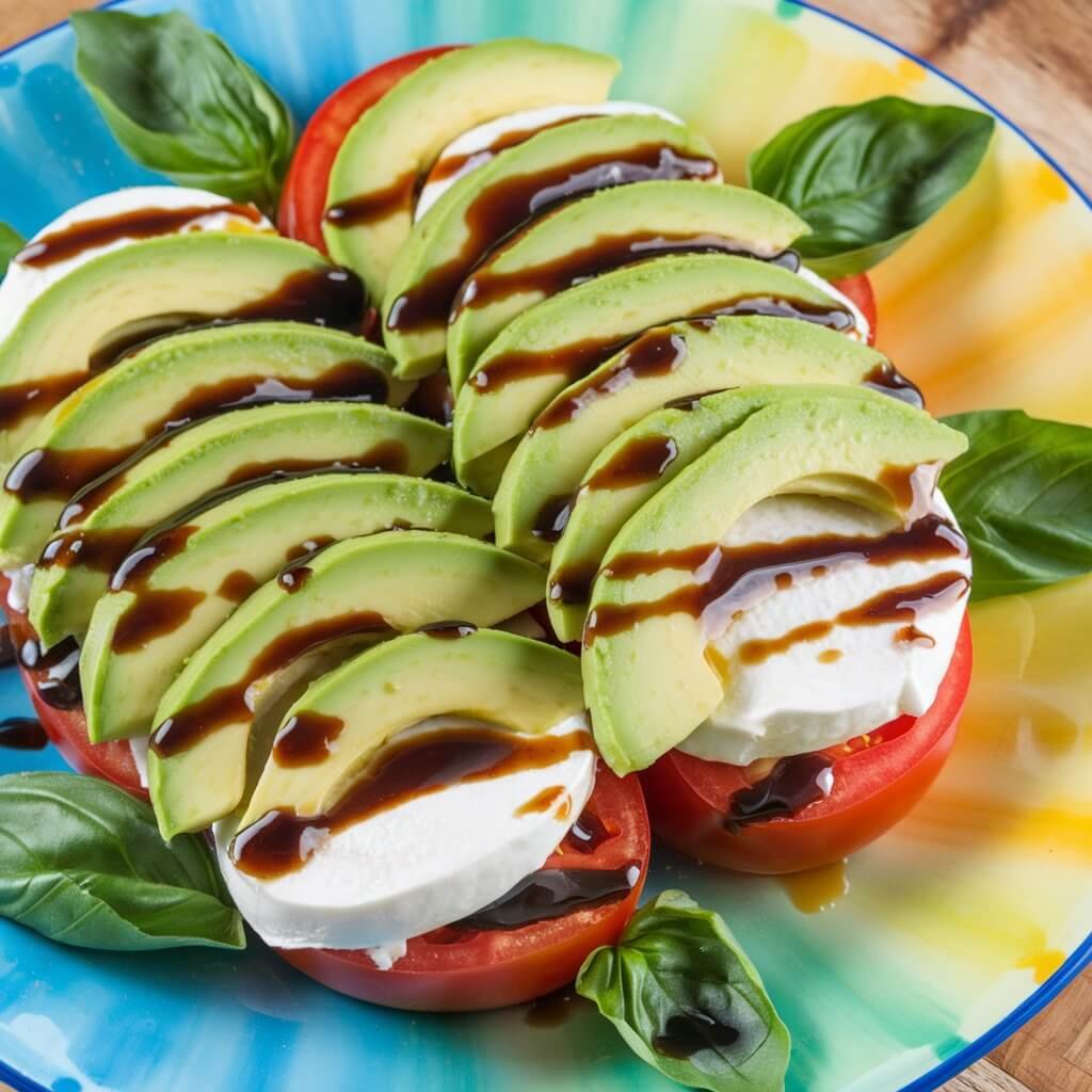 Avocado Caprese Salad