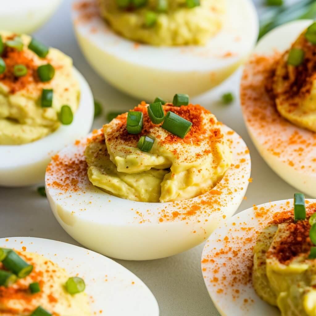 Avocado Deviled Eggs