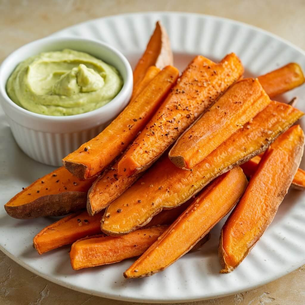 Avocado and Sweet Potato Fries