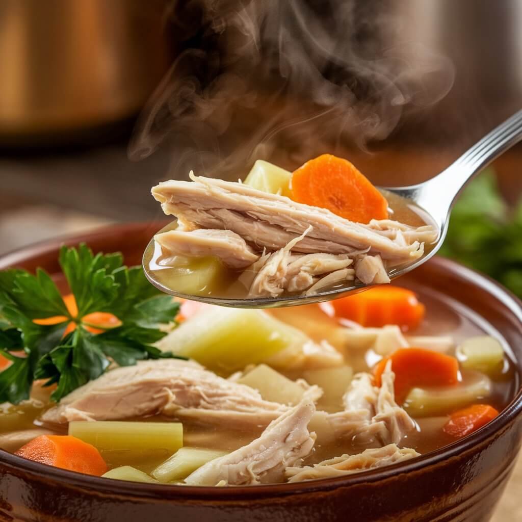 Slow Cooker Chicken Soup